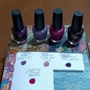 OPI nail lacquer